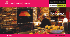 Desktop Screenshot of portofinocoalfiredpizza.com