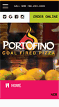 Mobile Screenshot of portofinocoalfiredpizza.com